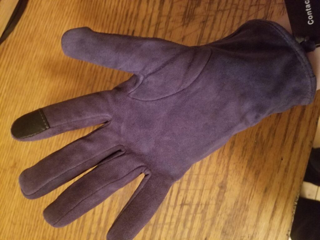 Winter Gloves for Women, Touchscreen Deerskin Leather Glove with Cashmere Lining