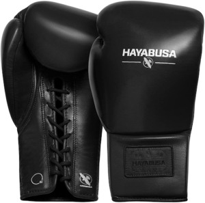 hayabusa lace up boxing gloves